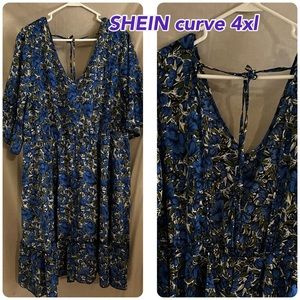 SHEIN Curve 4xl low back dress